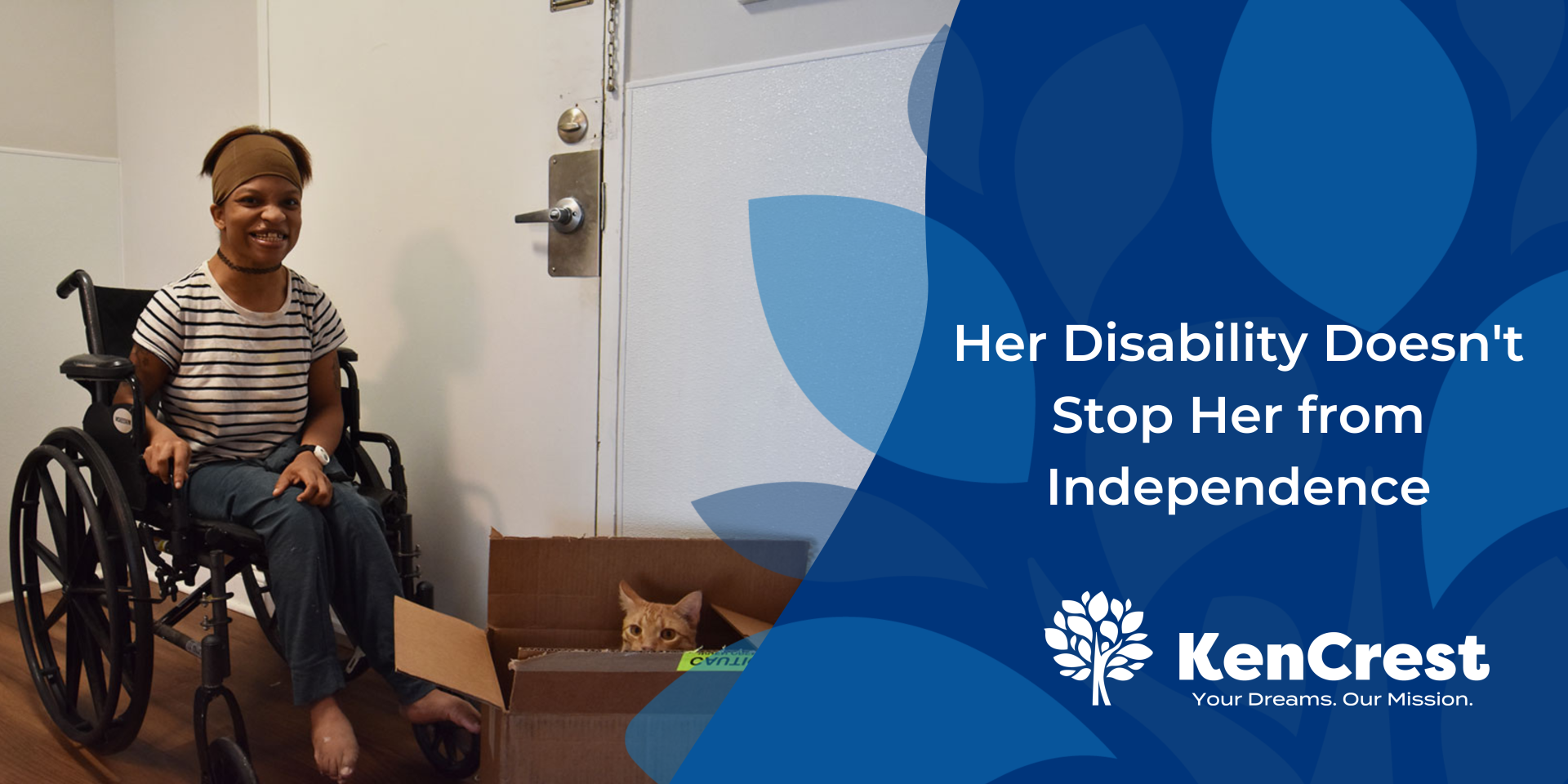 Her Disability Doesn’t Stop Her from Independence